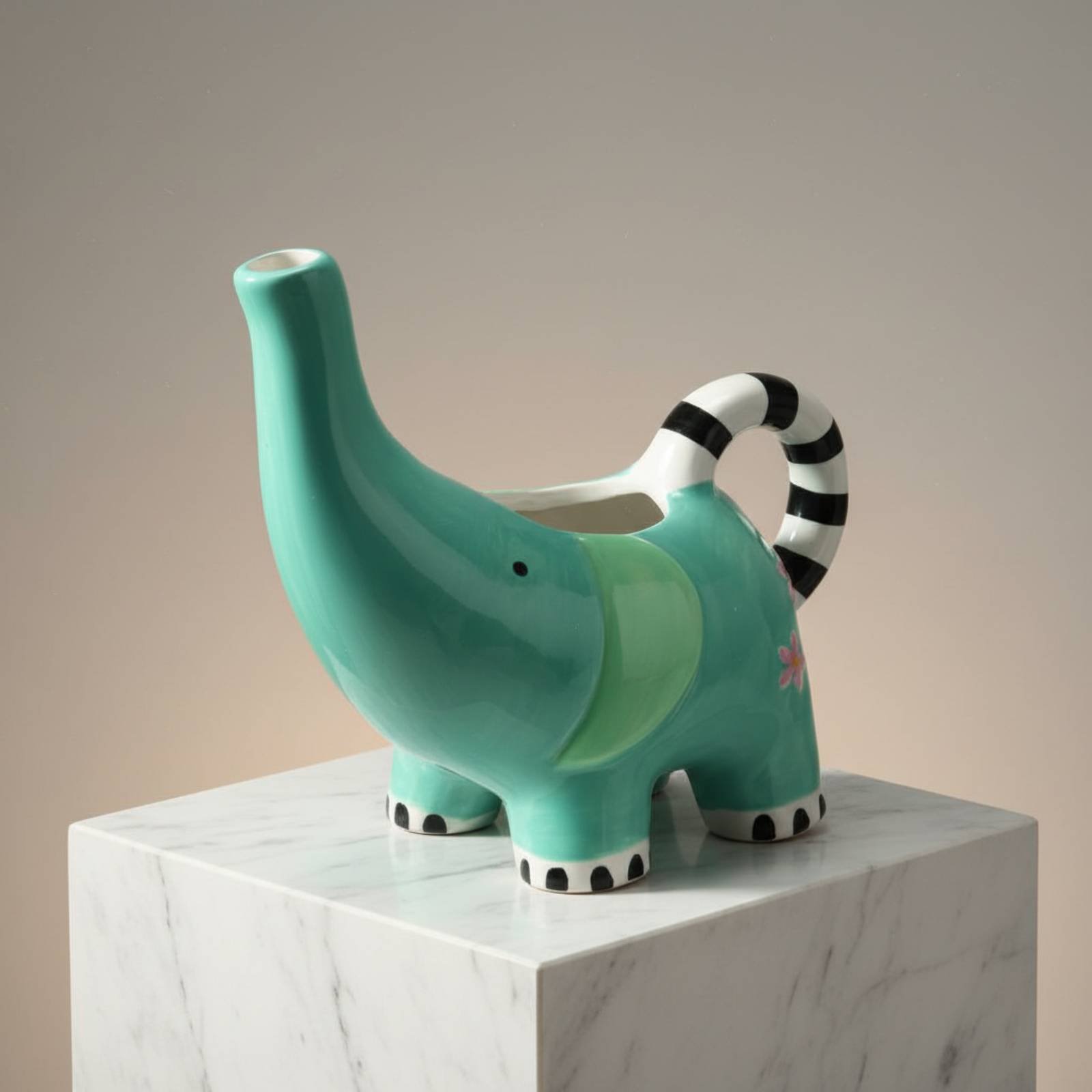 Elephant Watering Can Gift Ide - Home Decor Garden Ideas avaliação e preço