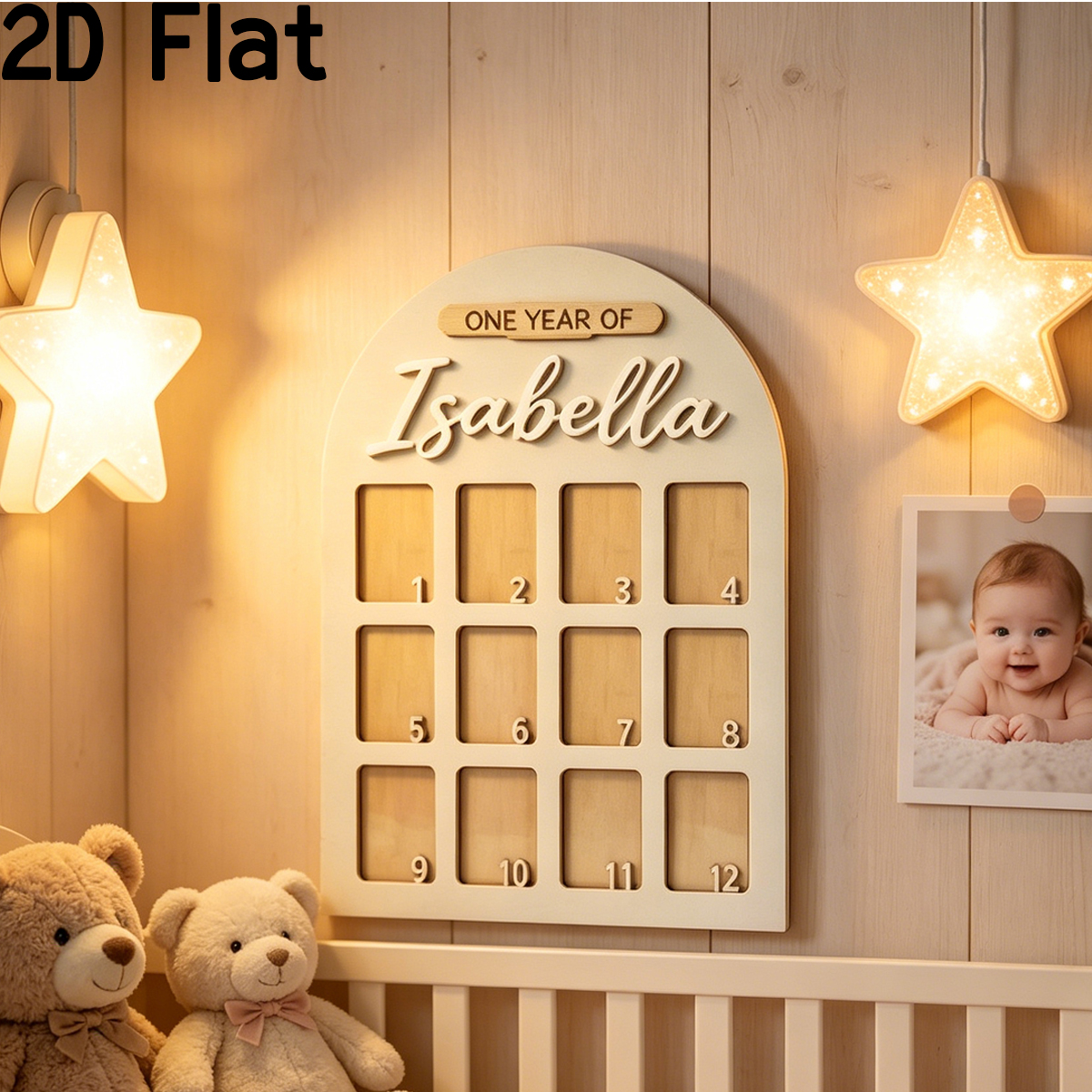 1Pc Custom Photo Record Board  - Home Decor Happy avaliação e preço