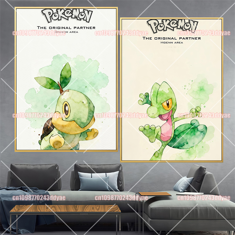 Japanese Anime Pokemon Pikachu - Home Decor Canvas avaliação e preço