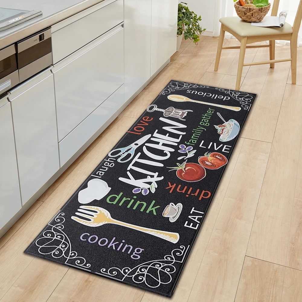 Kitchen Floor Mat Anti-slip Ca - Home Decor Game Online avaliação e preço