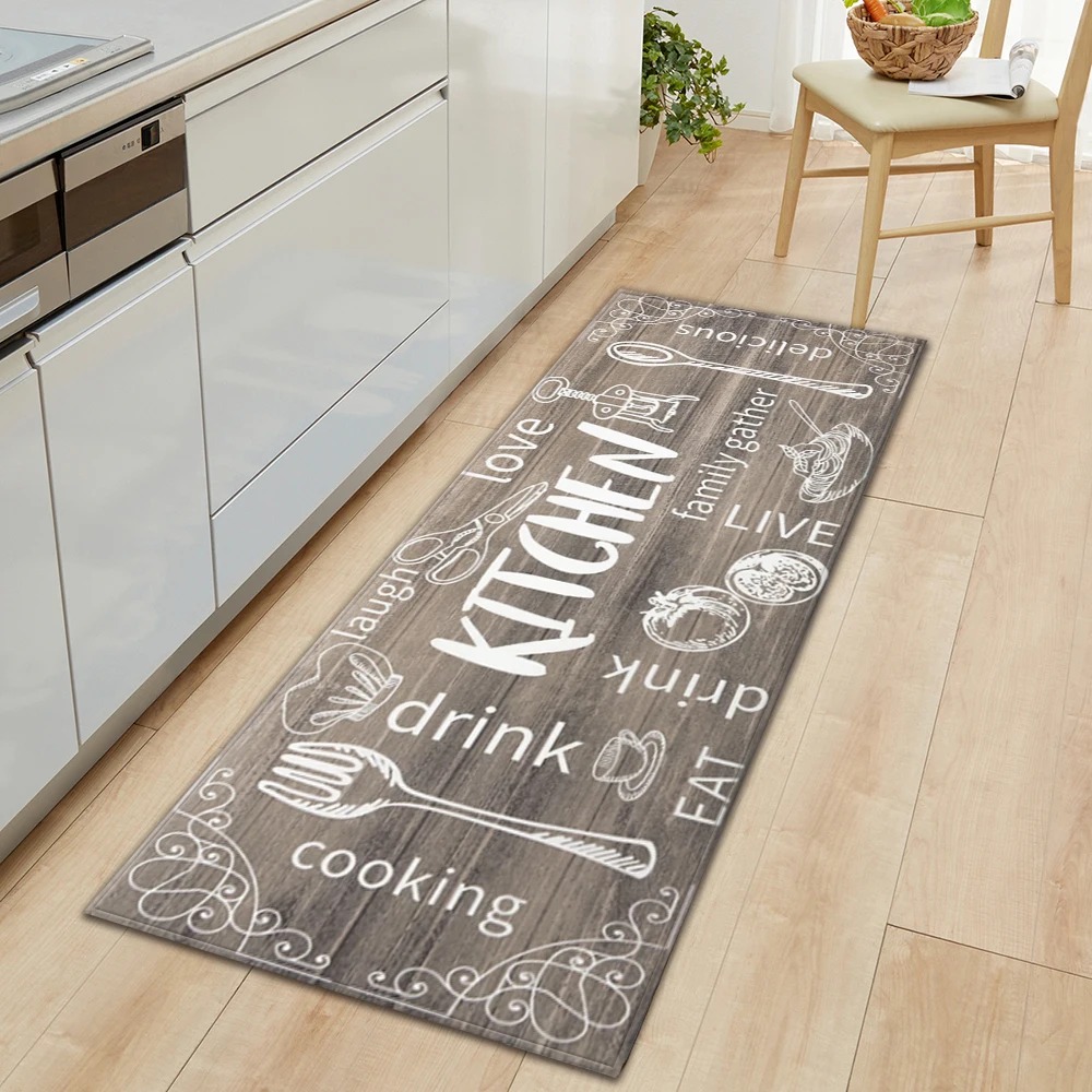 Kitchen Floor Mat Anti-slip Ca - Home Decor Game Online avaliação e preço