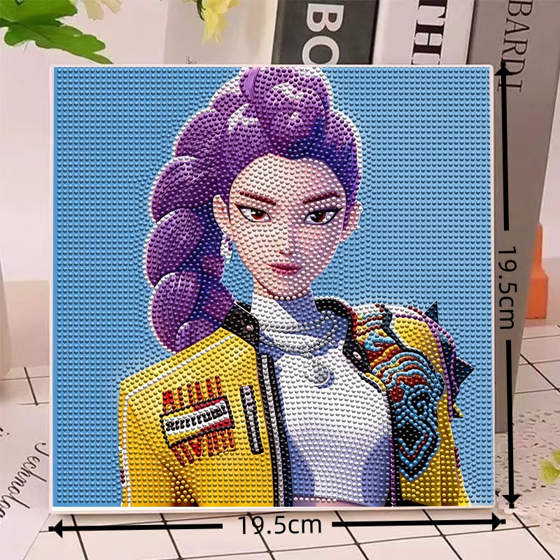 Anime Gilrs Lumi Mila Zoi K-po - Home Decor Happy avaliação e preço