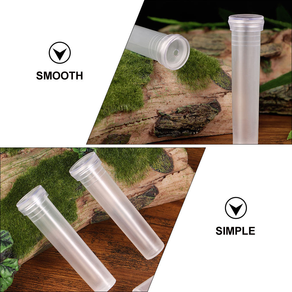 100Pcs Transparent Hydroponic  - Home Decor Vase With Flowers avaliação e preço