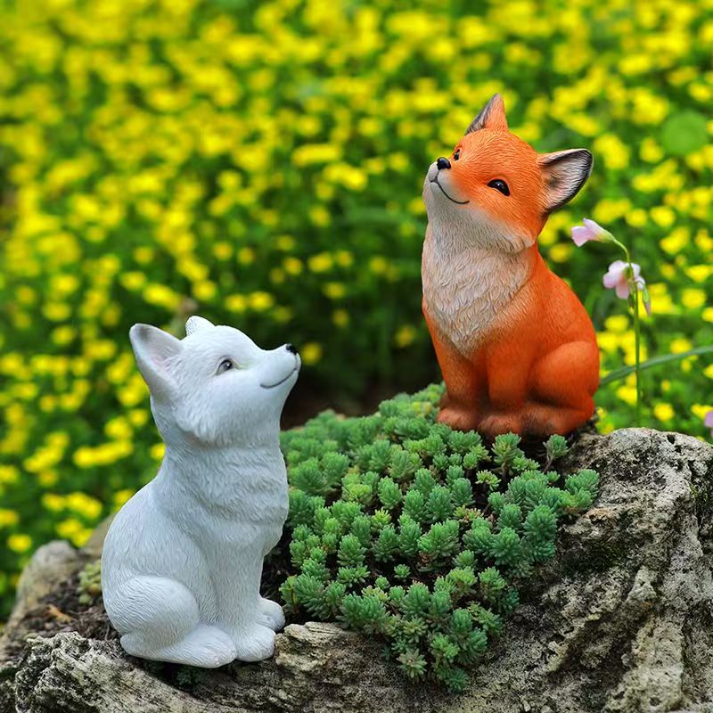 Unique Nine-Tailed Fox Planter - Home Decor Garden Ideas avaliação e preço