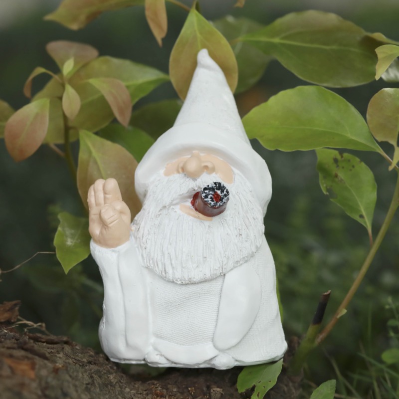 Christmas Garden Gnome Figurin - Home Decor Garden Ideas avaliação e preço