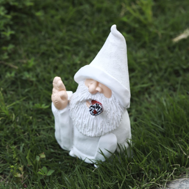Christmas Garden Gnome Figurin - Home Decor Garden Ideas avaliação e preço