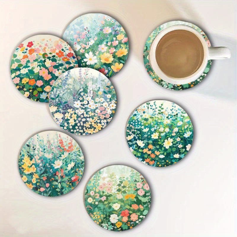 2D Spring Garden Art Wooden Co - Home Decor Living Room Ideas avaliação e preço