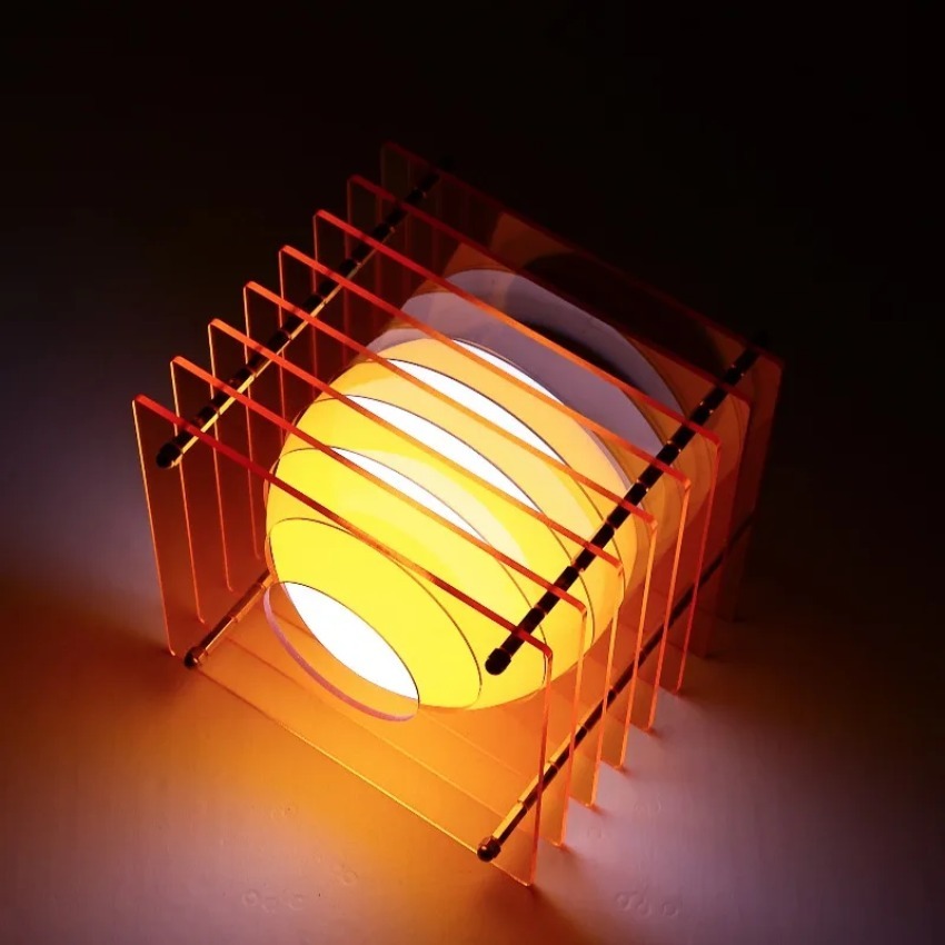 DIY Moon Lamp Acrylic Thousand - Home Decor Happy avaliação e preço