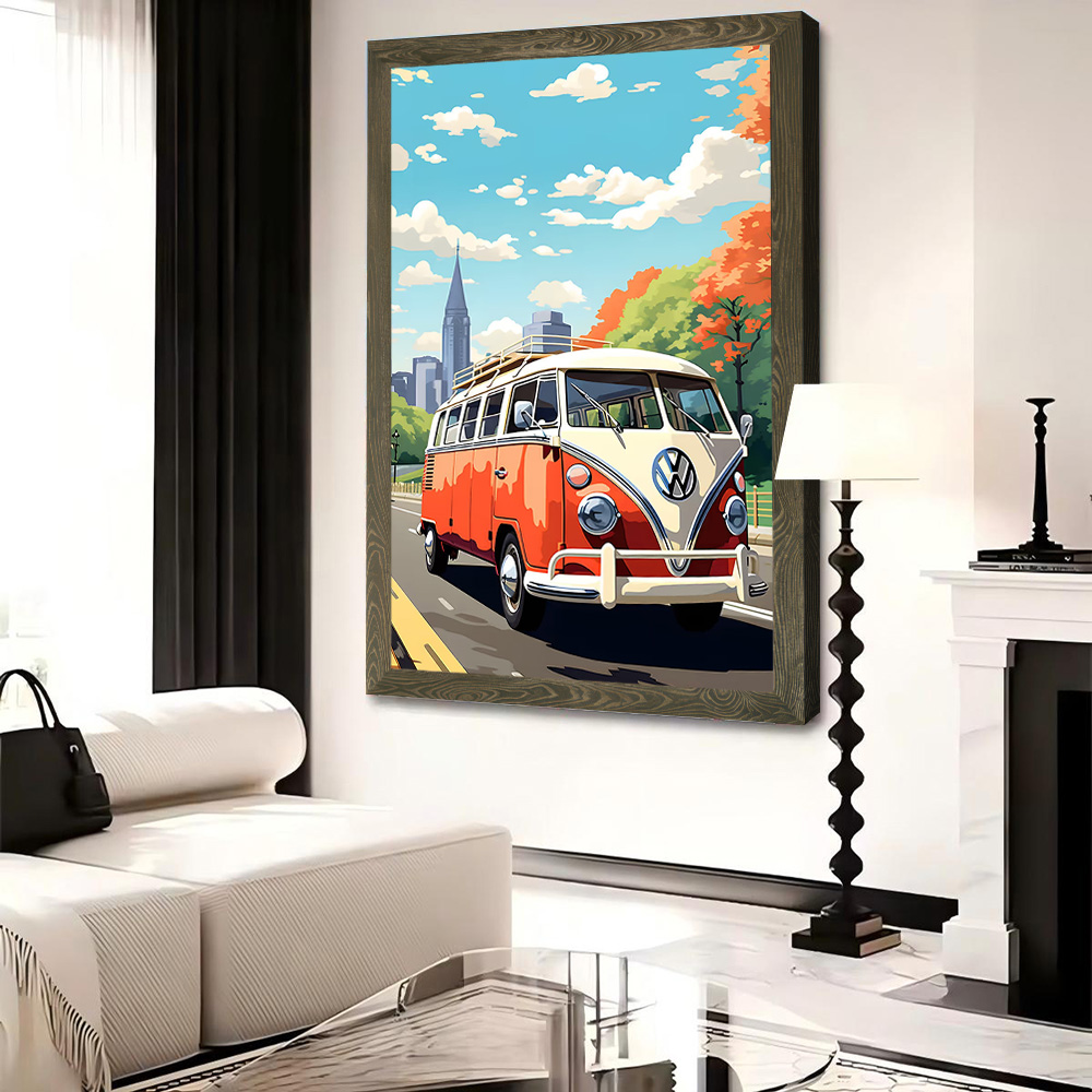 German Car Bus City Vector Pri - Home Decor Vector avaliação e preço