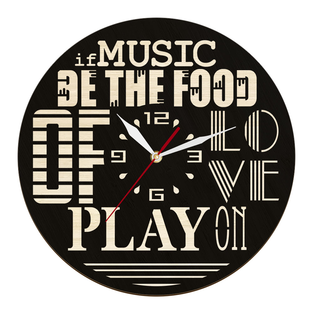 If Music Be The Food Of Love P - Home Decor Quotes On Wall avaliação e preço