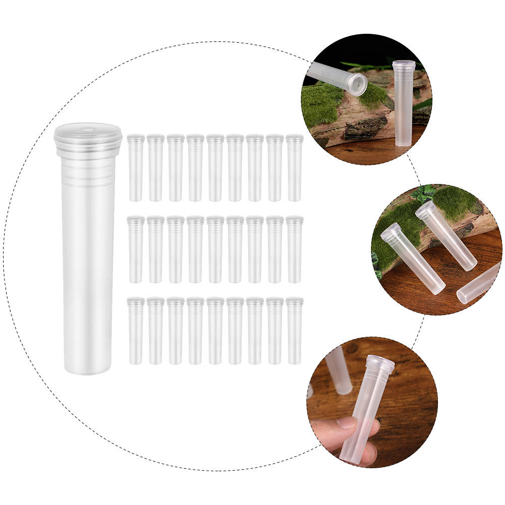 100Pcs Transparent Hydroponic  - Home Decor Vase With Flowers avaliação e preço