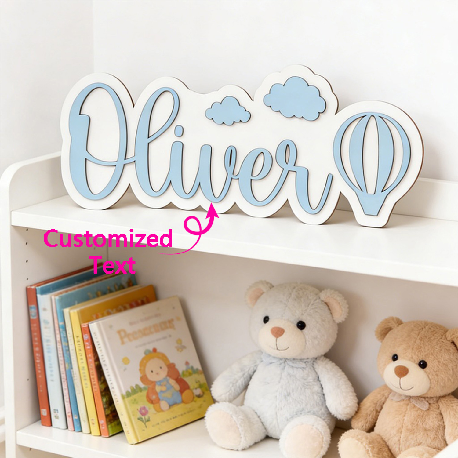 Personalized Hot Air Balloon & - Home Decor For Birthday avaliação e preço