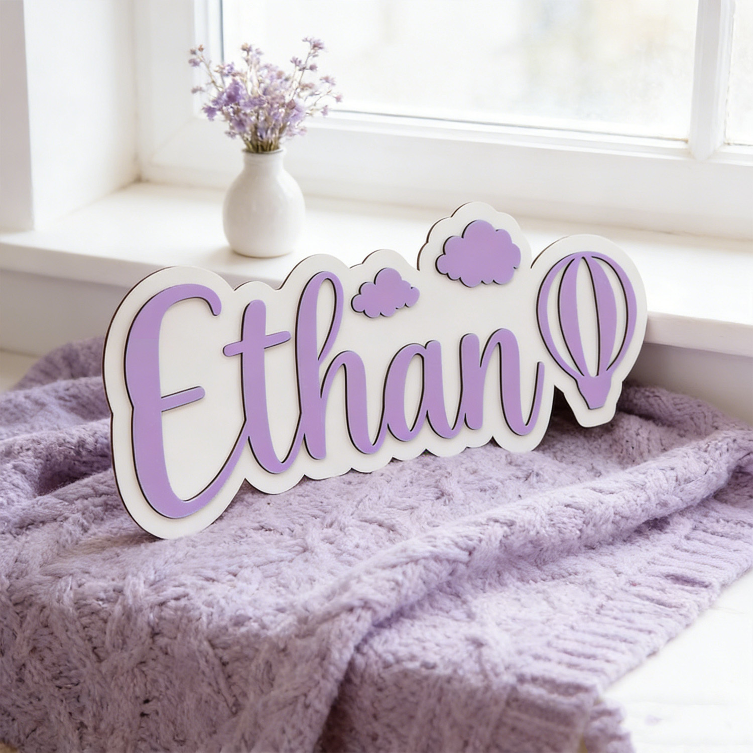 Personalized Hot Air Balloon & - Home Decor For Birthday avaliação e preço