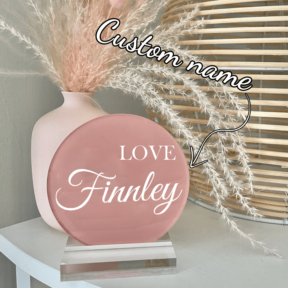 Custom Acrylic Ornament Custom - Home Decor Happy avaliação e preço