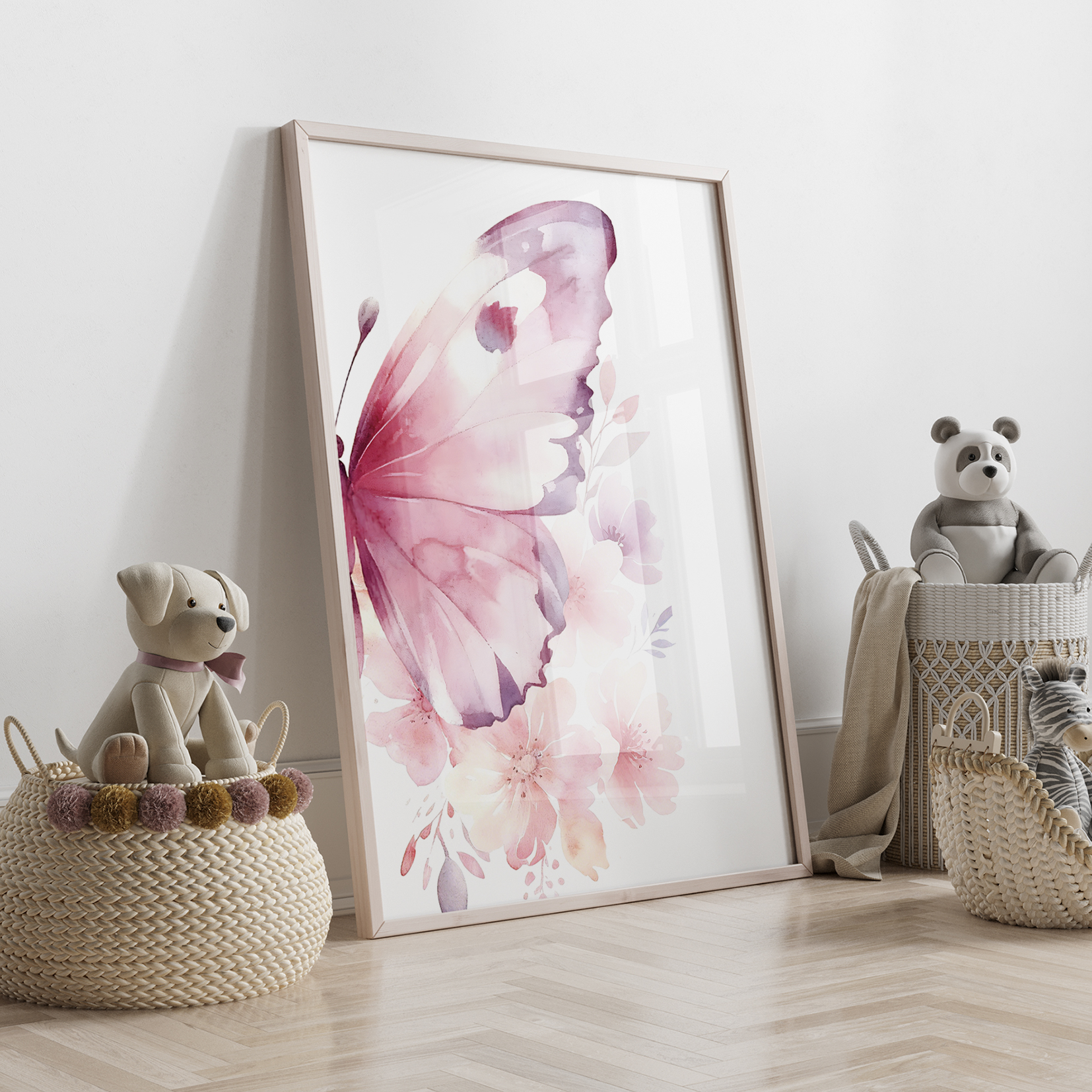 3pcs Cartoon Children Pink Lov - Home Decor Nepal avaliação e preço