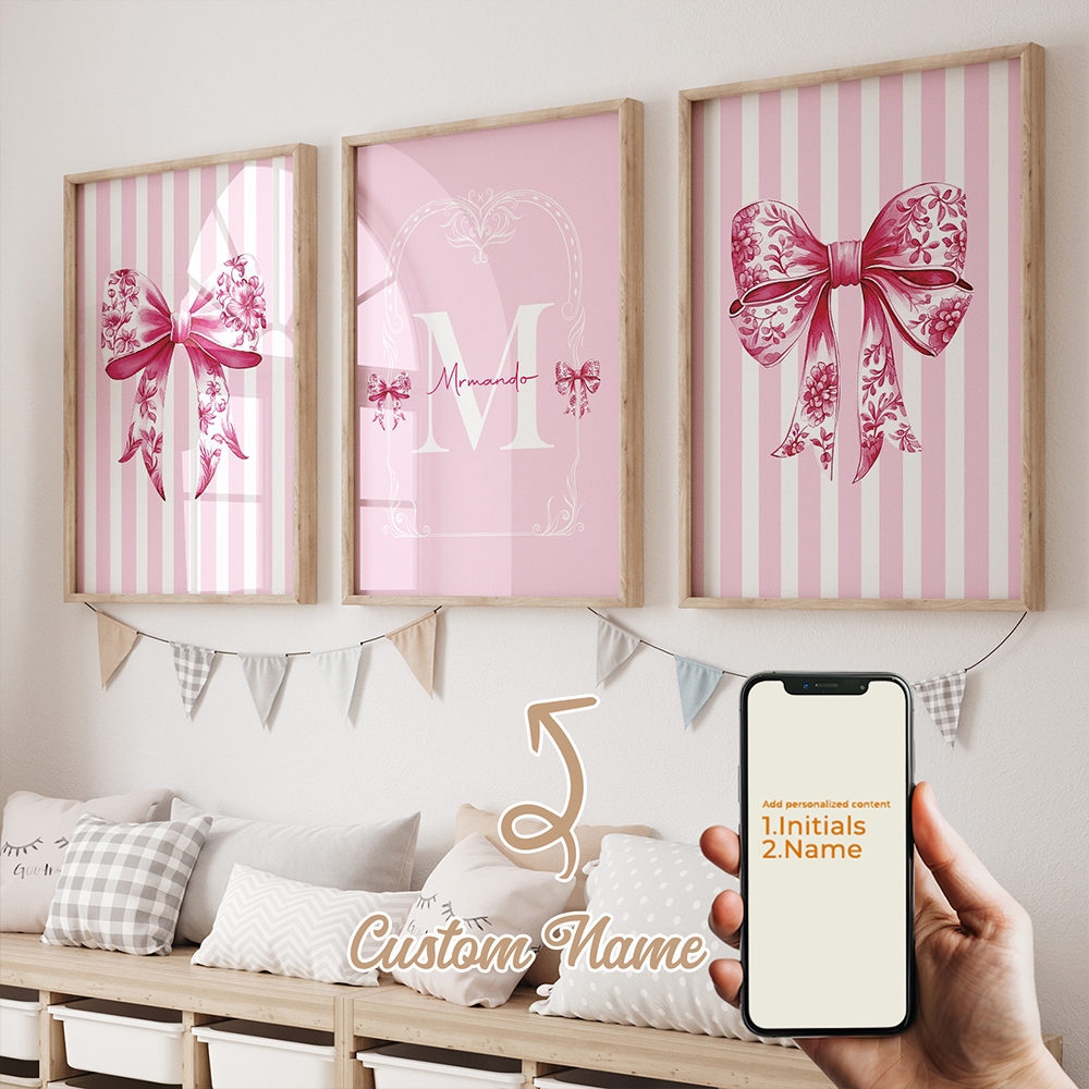 3pcs Personalized Custom Name  - Home Decor Nepal avaliação e preço