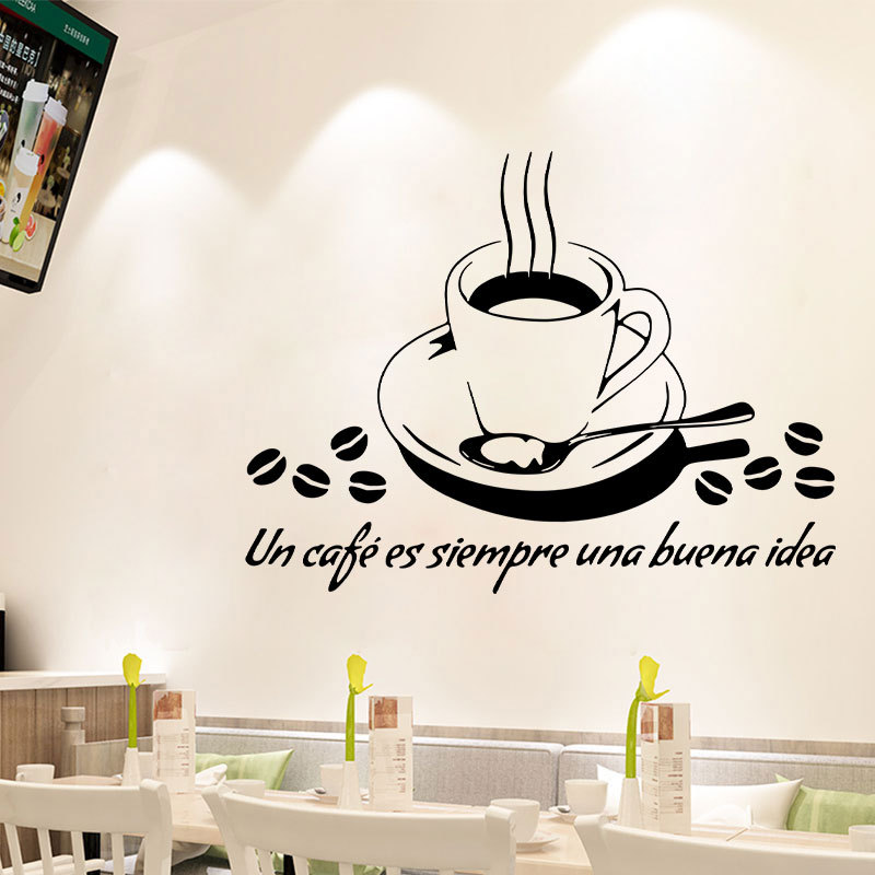 Un Cafe Es Sirmpre Una Buena I - Home Decor Living Room Ideas avaliação e preço