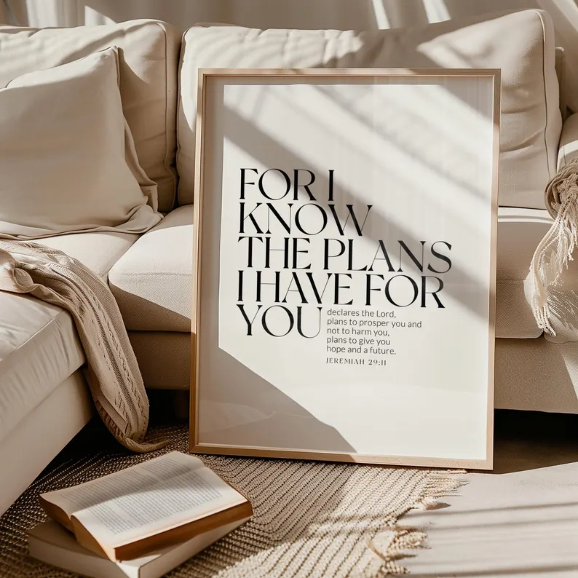 Bible Jeremiah 29:11Christian  - Home Decor Nepal avaliação e preço