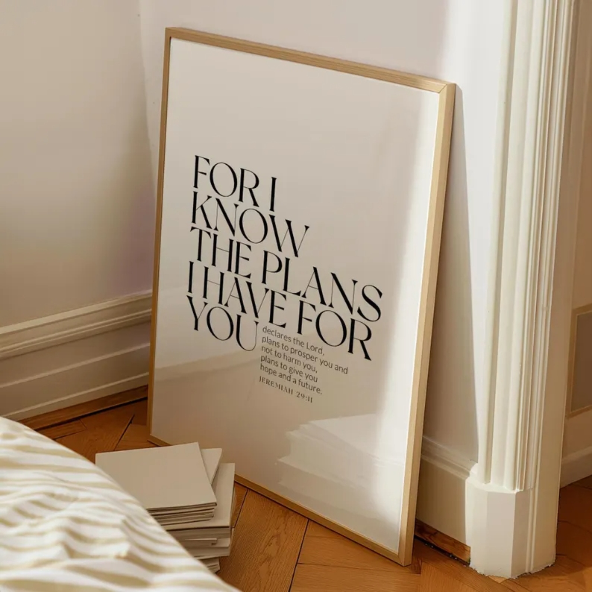 Bible Jeremiah 29:11Christian  - Home Decor Nepal avaliação e preço