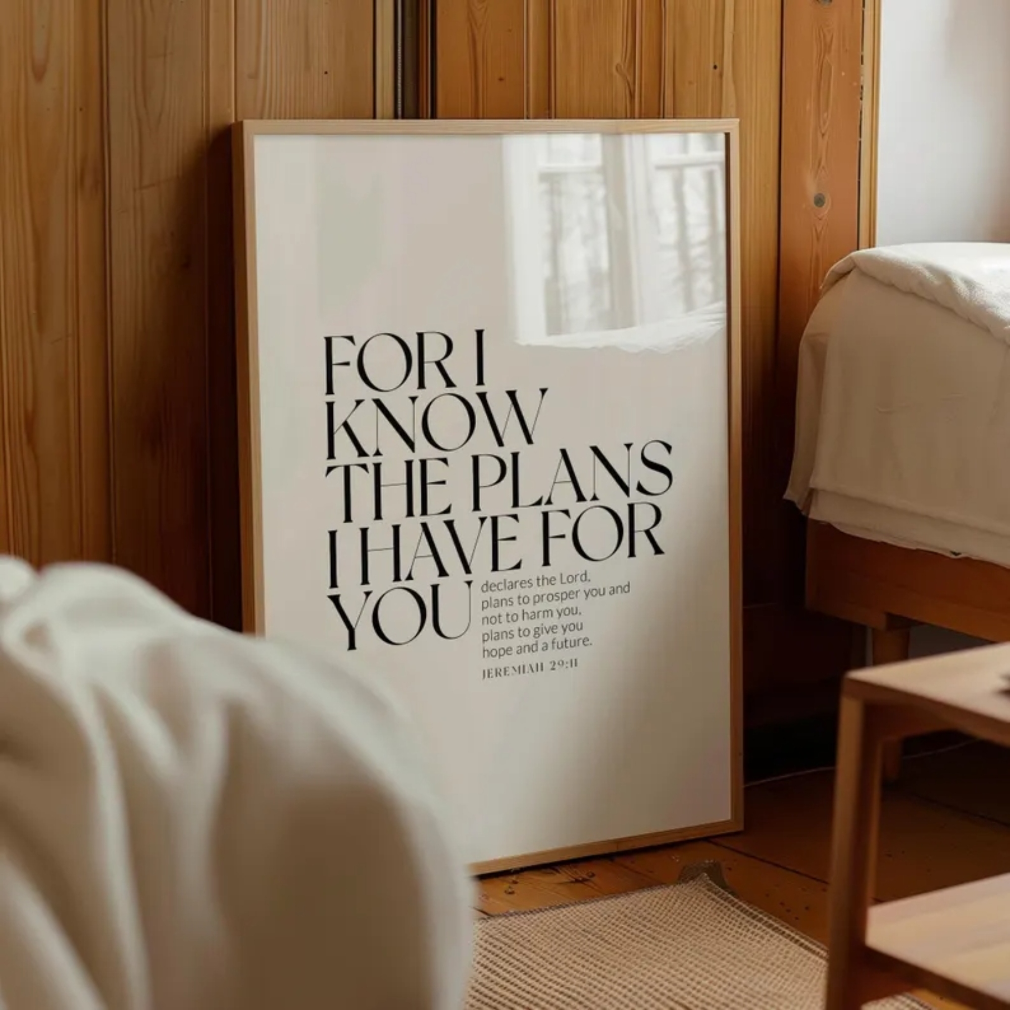 Bible Jeremiah 29:11Christian  - Home Decor Nepal avaliação e preço