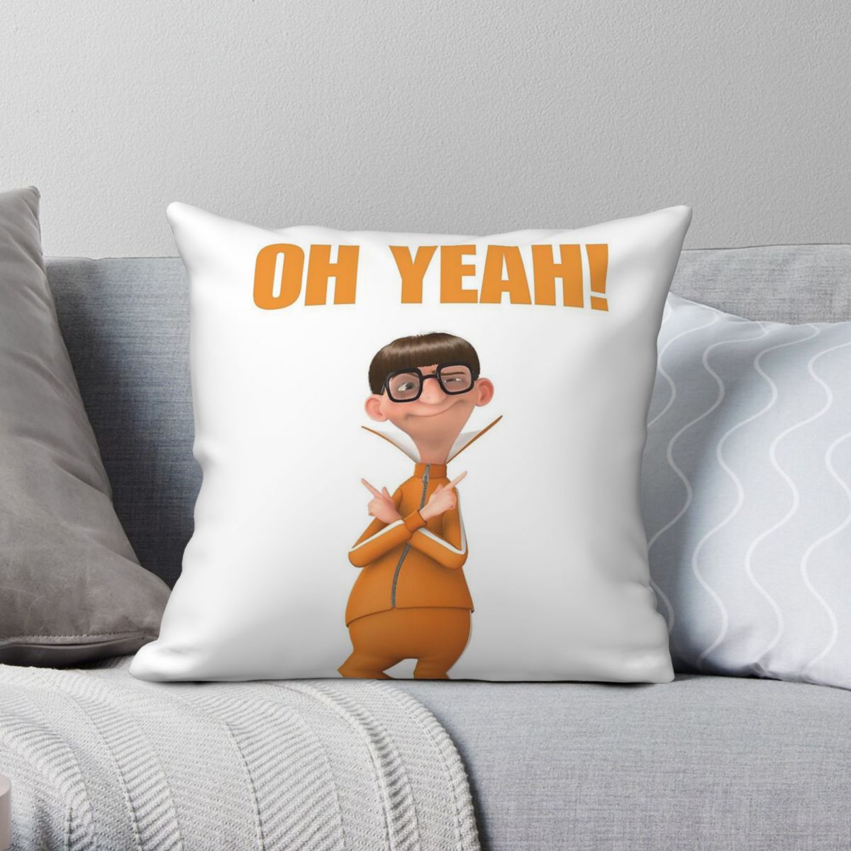 Oh Yeah Vector Square Pillowca - Home Decor Vector avaliação e preço