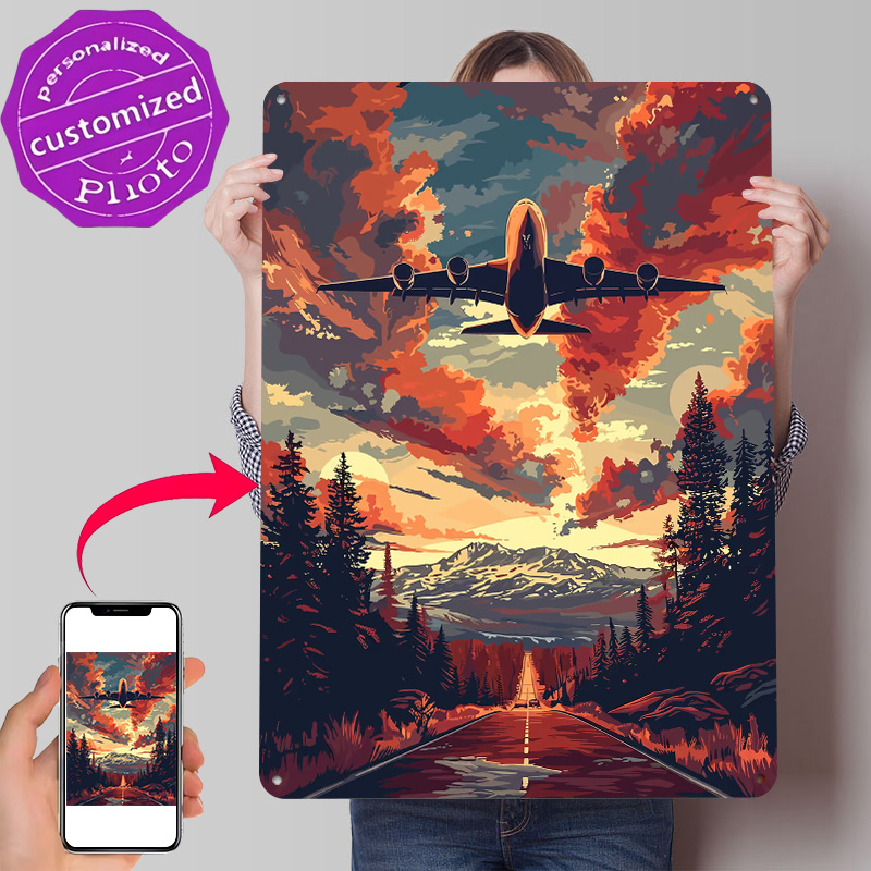 A380 Plane Sky Vector Art Meta - Home Decor Vector avaliação e preço
