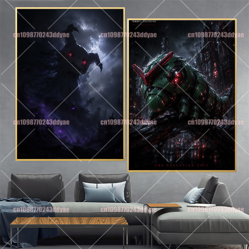 Pokemon Anime Poster HD Printe - Home Decor Canvas avaliação e preço